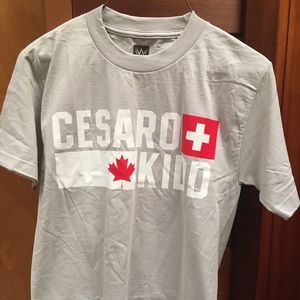 NWOT Tyson Kidd/Cesaro Official WWE Tag Team shirt